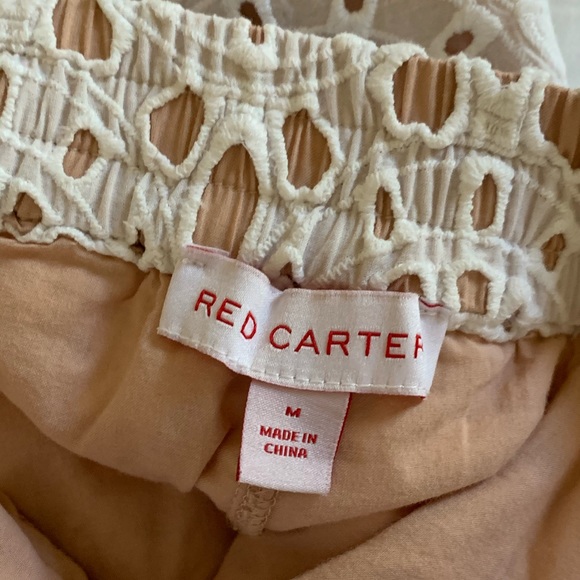 Anthropologie White Patterned Pants - Picture 5 of 5